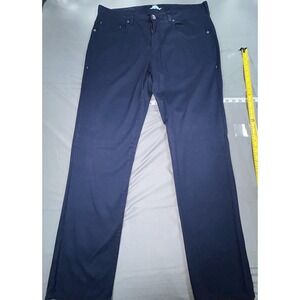 Tommy Bahama Pants Mens 35x34 Blue Stretch Chino Casual 5 Pocket Straight Leg